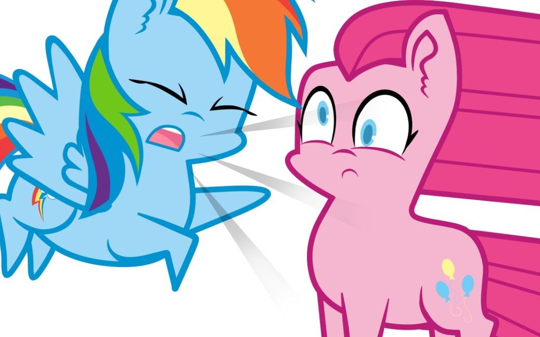 [图].【MLP中字】小马问答 云宝与萍琪篇MLP Animation - Ask Ponies - Pinkie Pie and Rainbow Dash