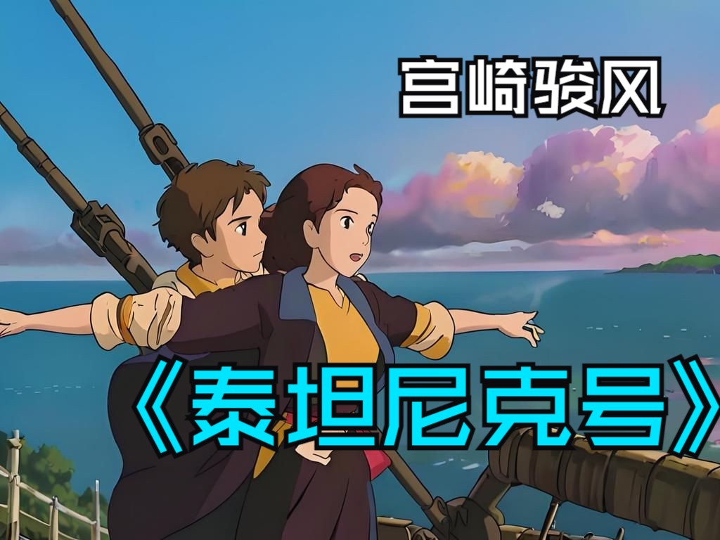 当我把《泰坦尼克号》做成宫崎骏风格!