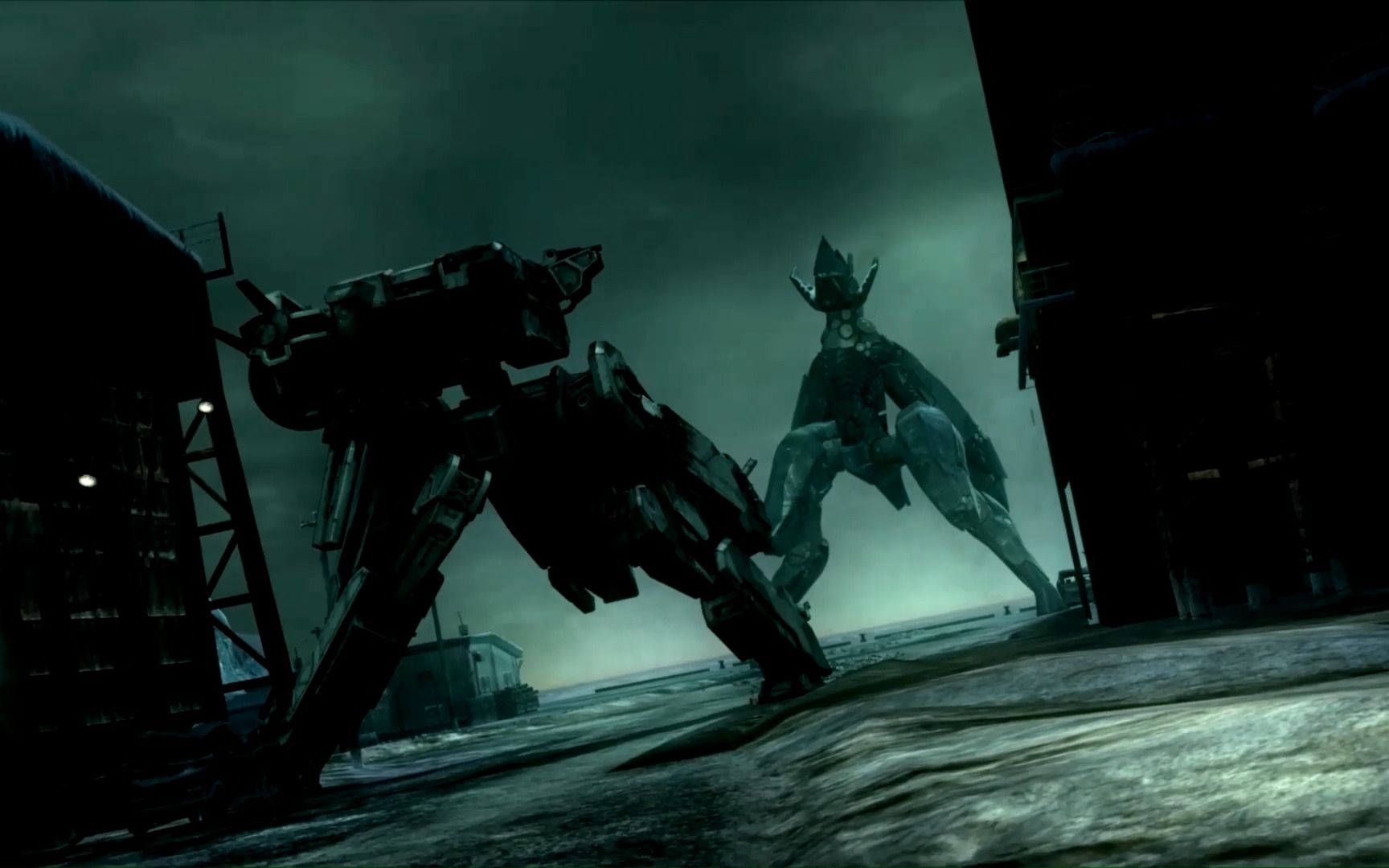 合金装备4 rex vs ray