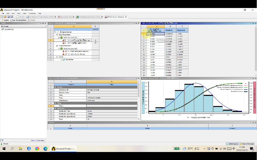 [图]ANSYS Workbench下6sigma模块介绍（即经典界面下的PDS模块）与概率分析