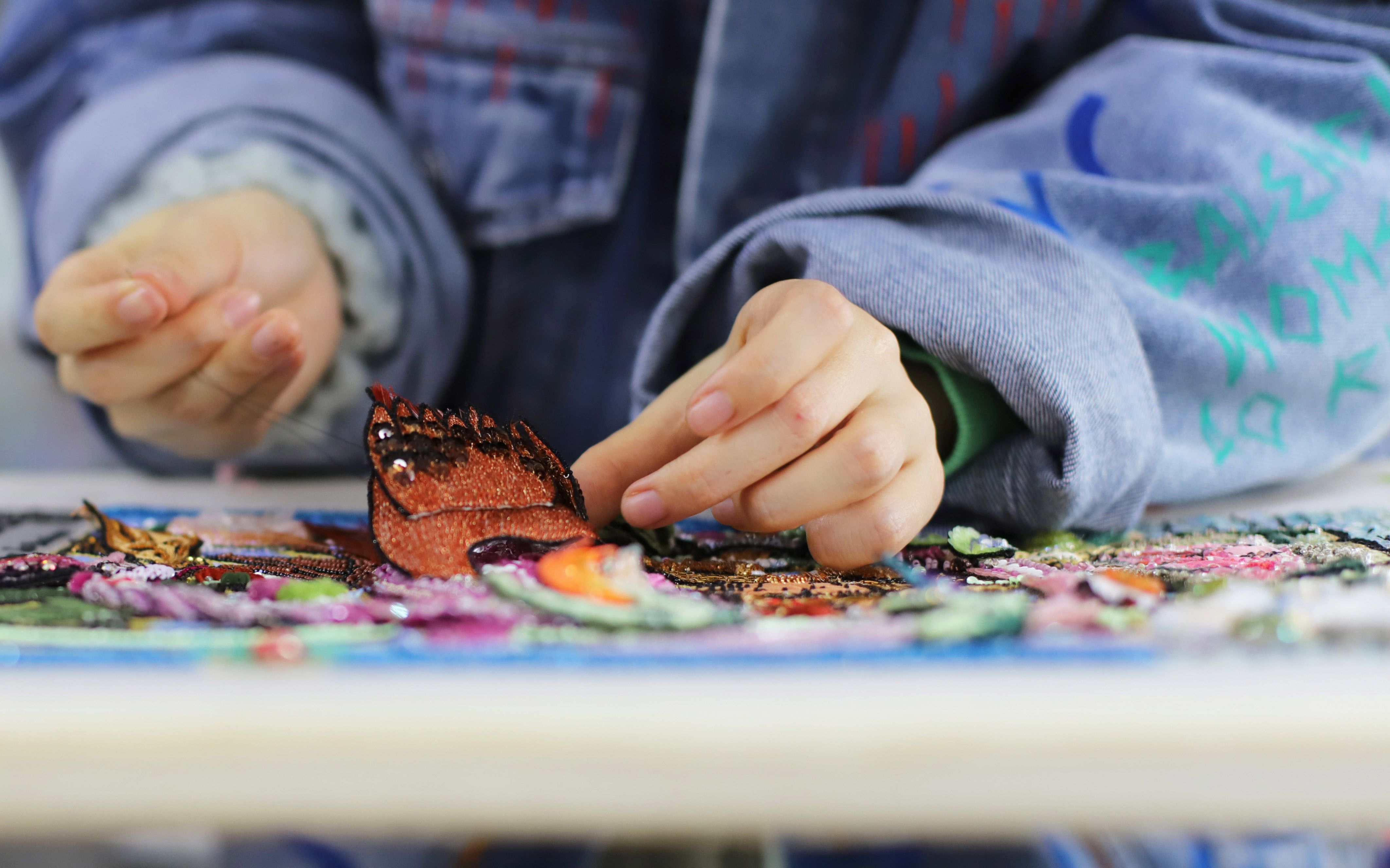 【luneville缕薇刺绣】法式刺绣系统课程 - level8《龘》