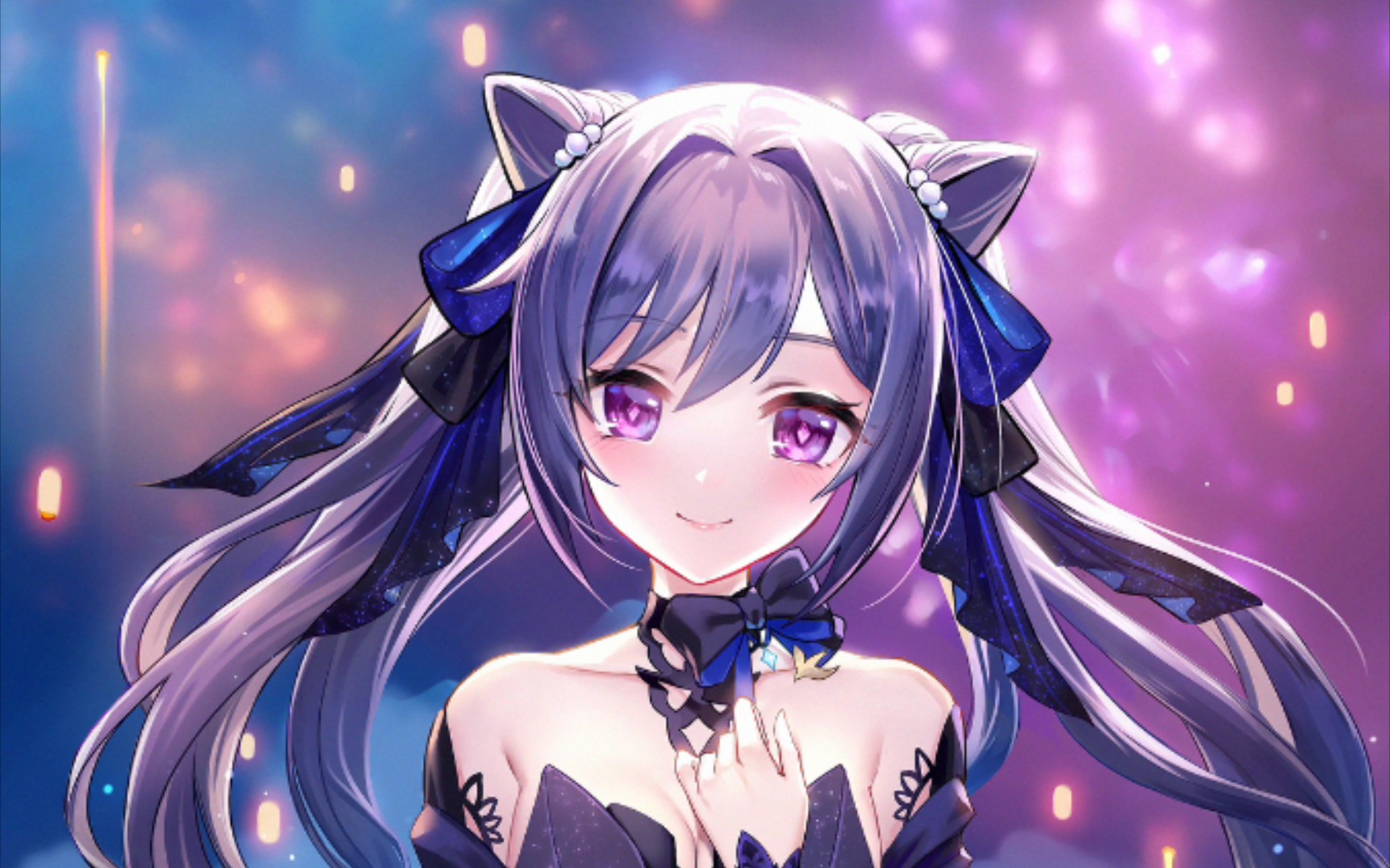 原神有谁会拒绝猫耳的刻晴呢为刻晴买新衣服