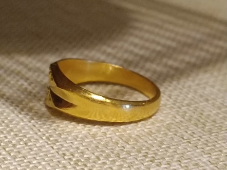 东北老样式经典款金戒指,双菱海棠花卉!致敬那些渐行渐远的老手艺!