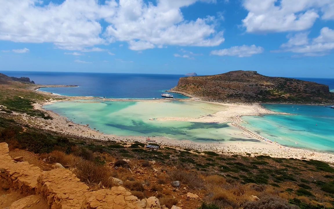 巴洛斯瀉湖 在克里特島最美麗的海灘旅遊-世界排名第24位