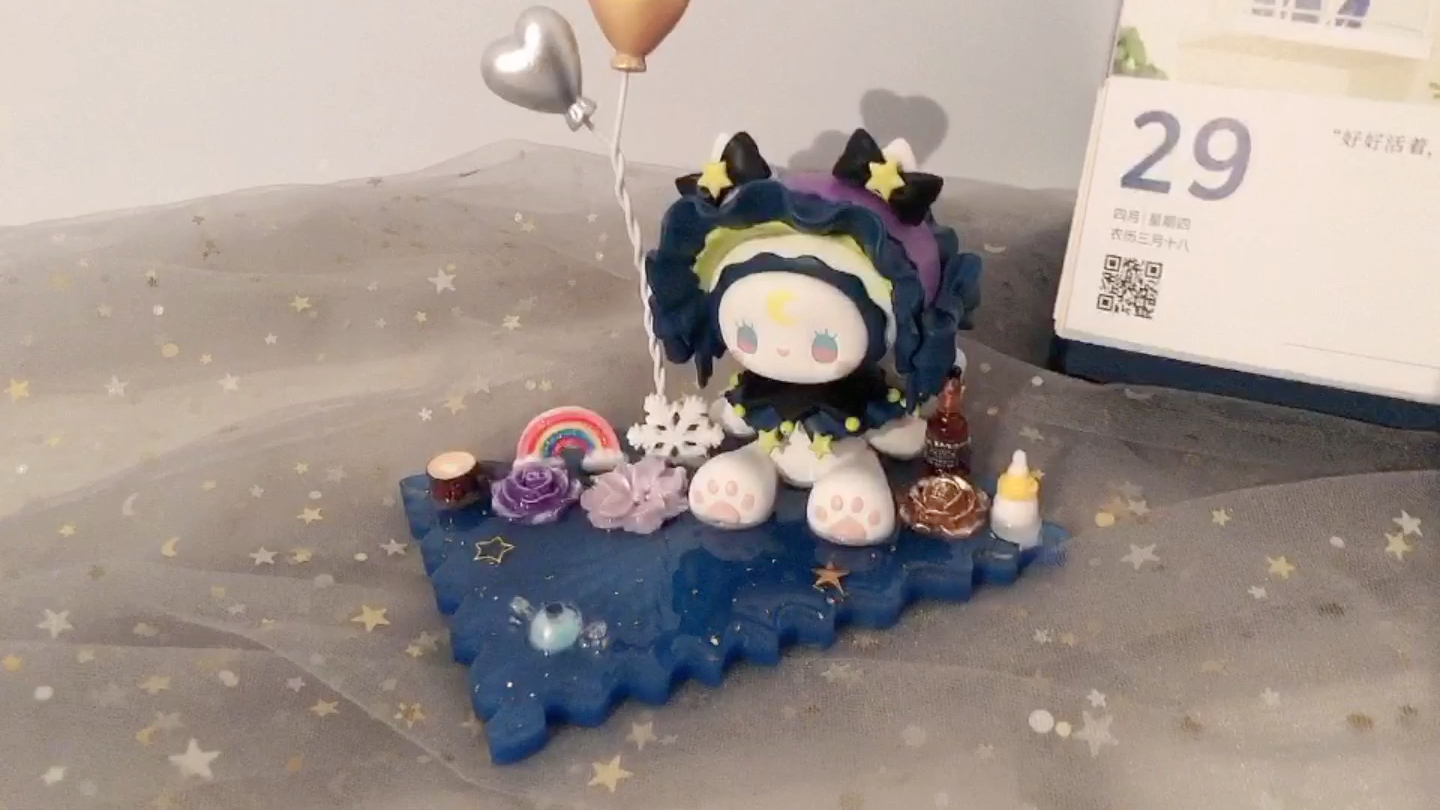 泡泡玛特滴胶手作—星辰