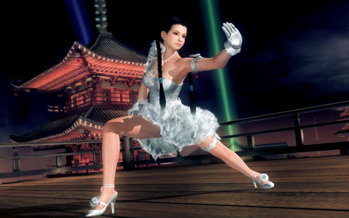 死或生 穿着陈佩的连衣裙招式演示(洗尽铅华)