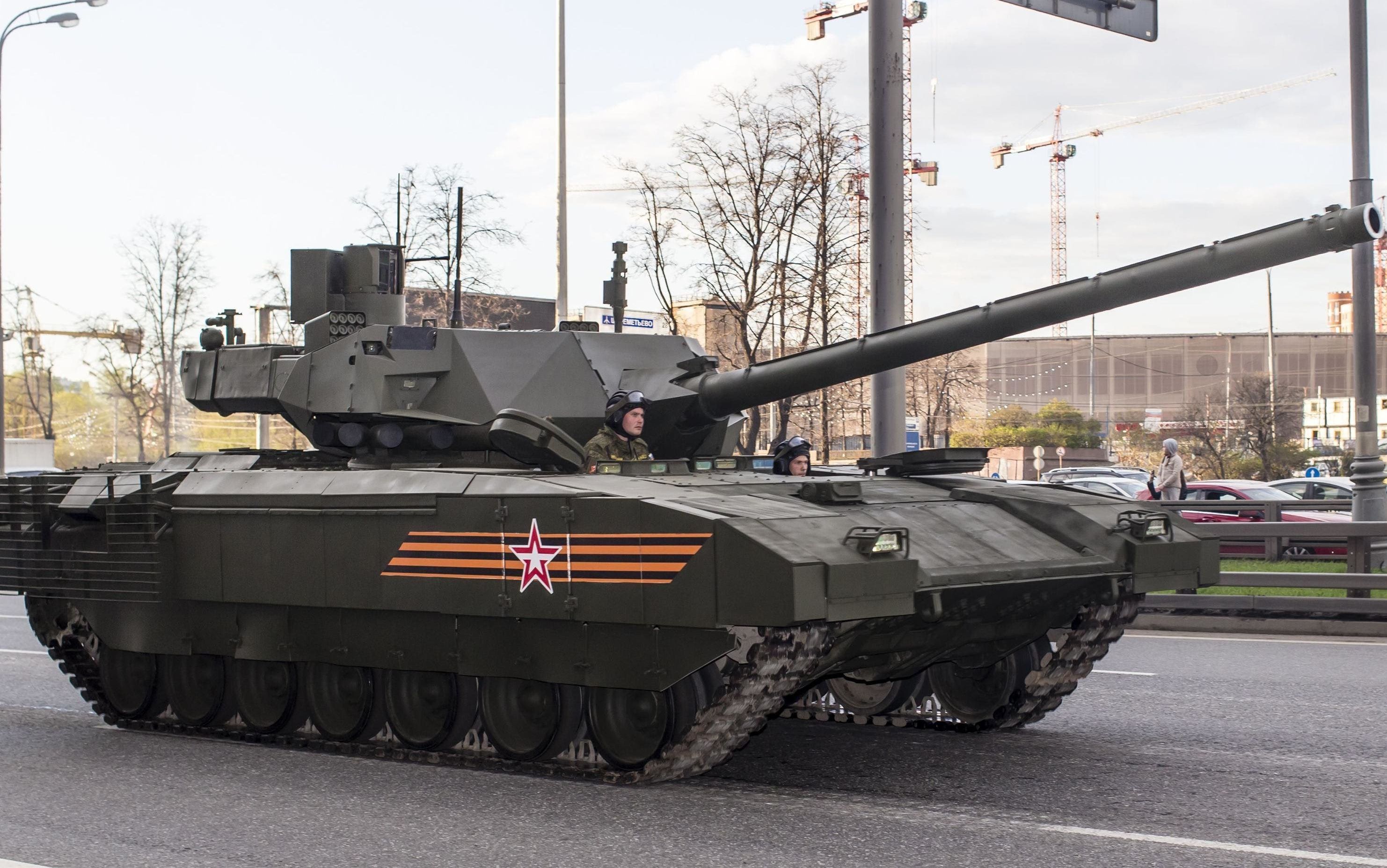 装甲战争t-14阿玛塔主战坦克pve赤焰鼠作大死视频