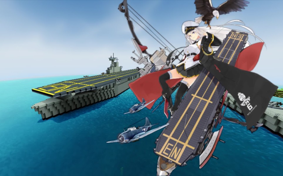 活动作品碧蓝航线企业号航空母舰