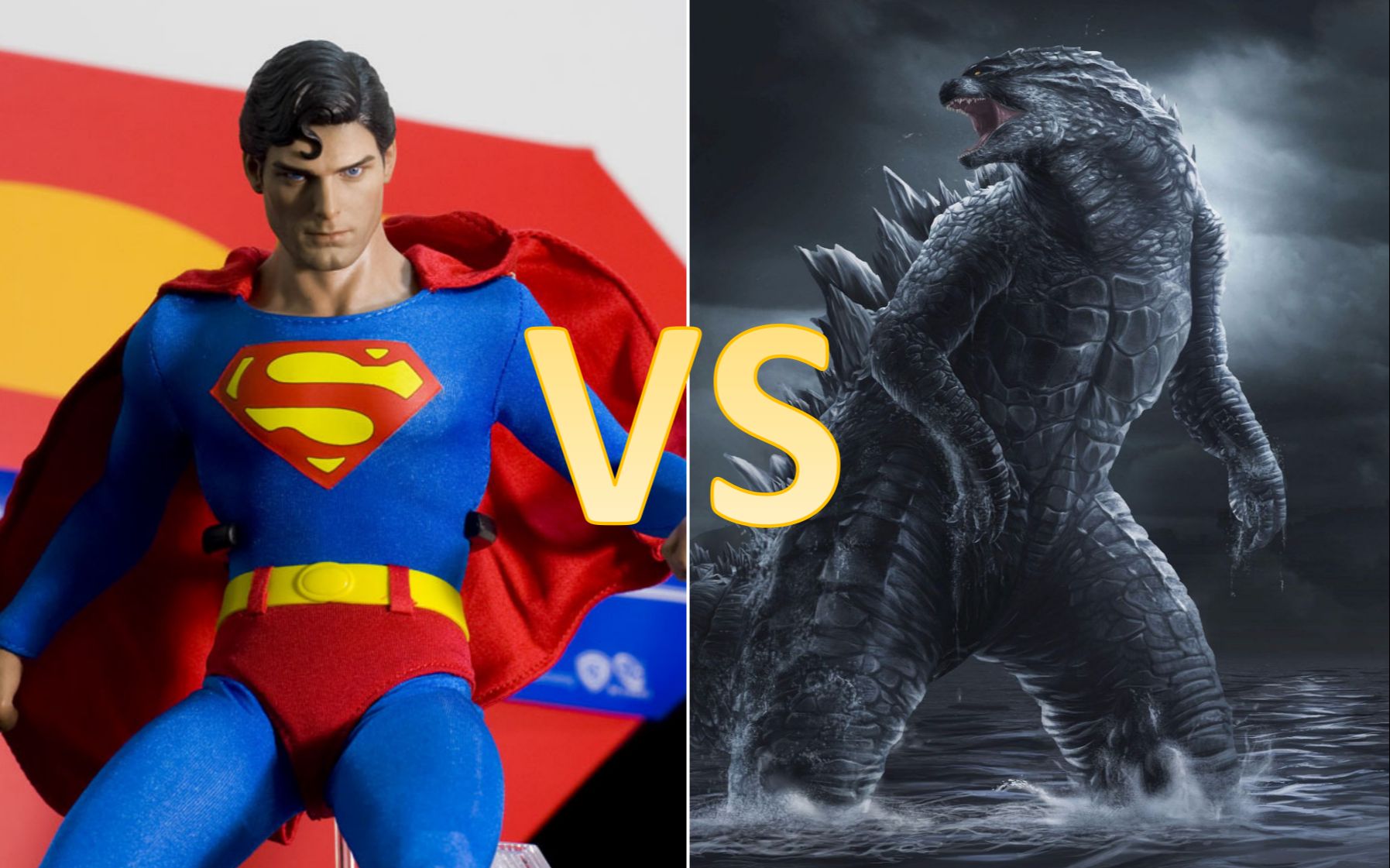 【gmod】超人 vs 传奇哥斯拉,划水占部分原因吧