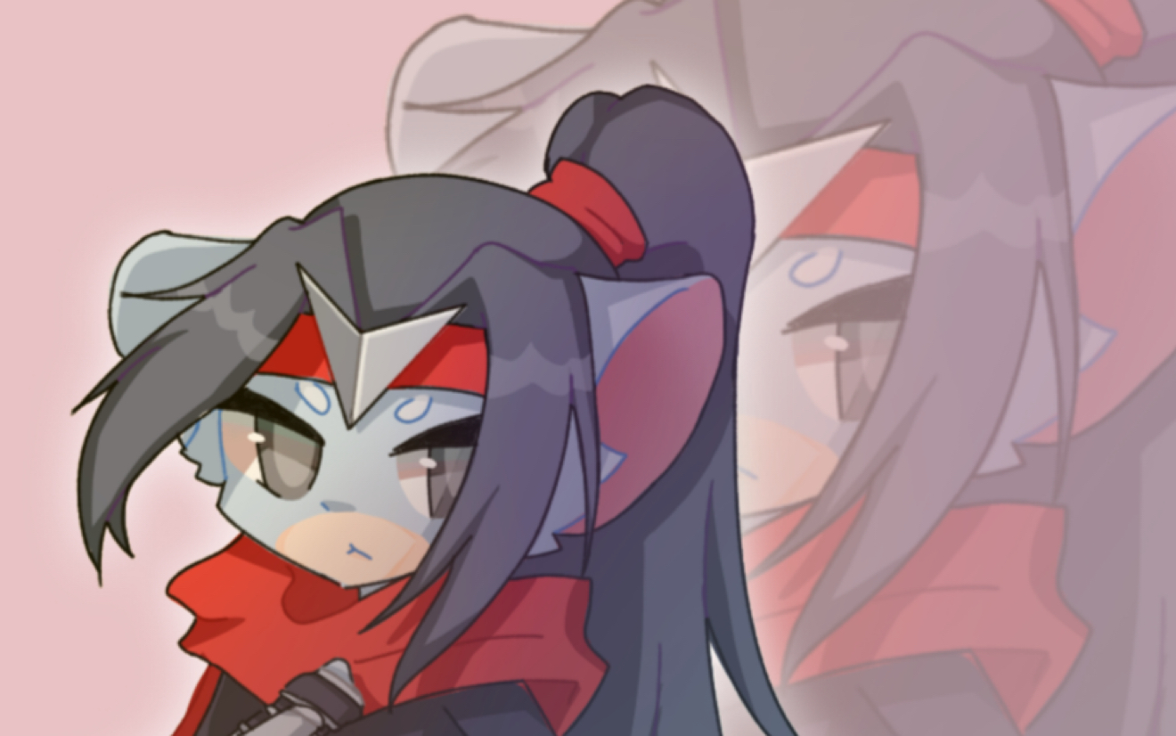 猫和老鼠手游罗宾汉泰菲夜影忍者画过程