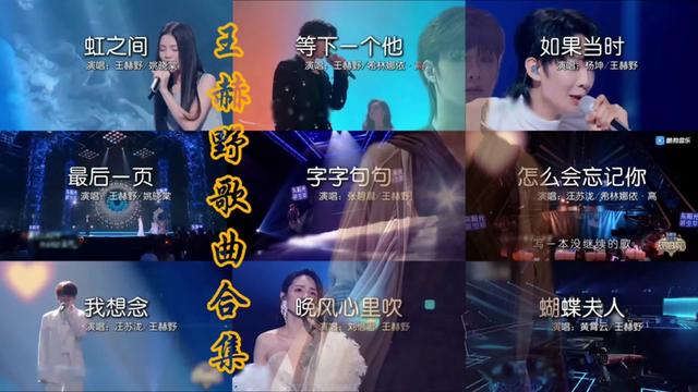 王赫野歌曲合集哔哩哔哩bilibili