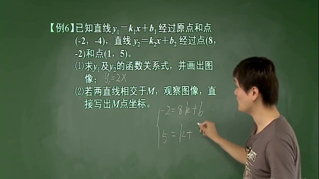 零基础学初中函数,简单几步学会解一次函数图像题哔哩哔哩bilibili