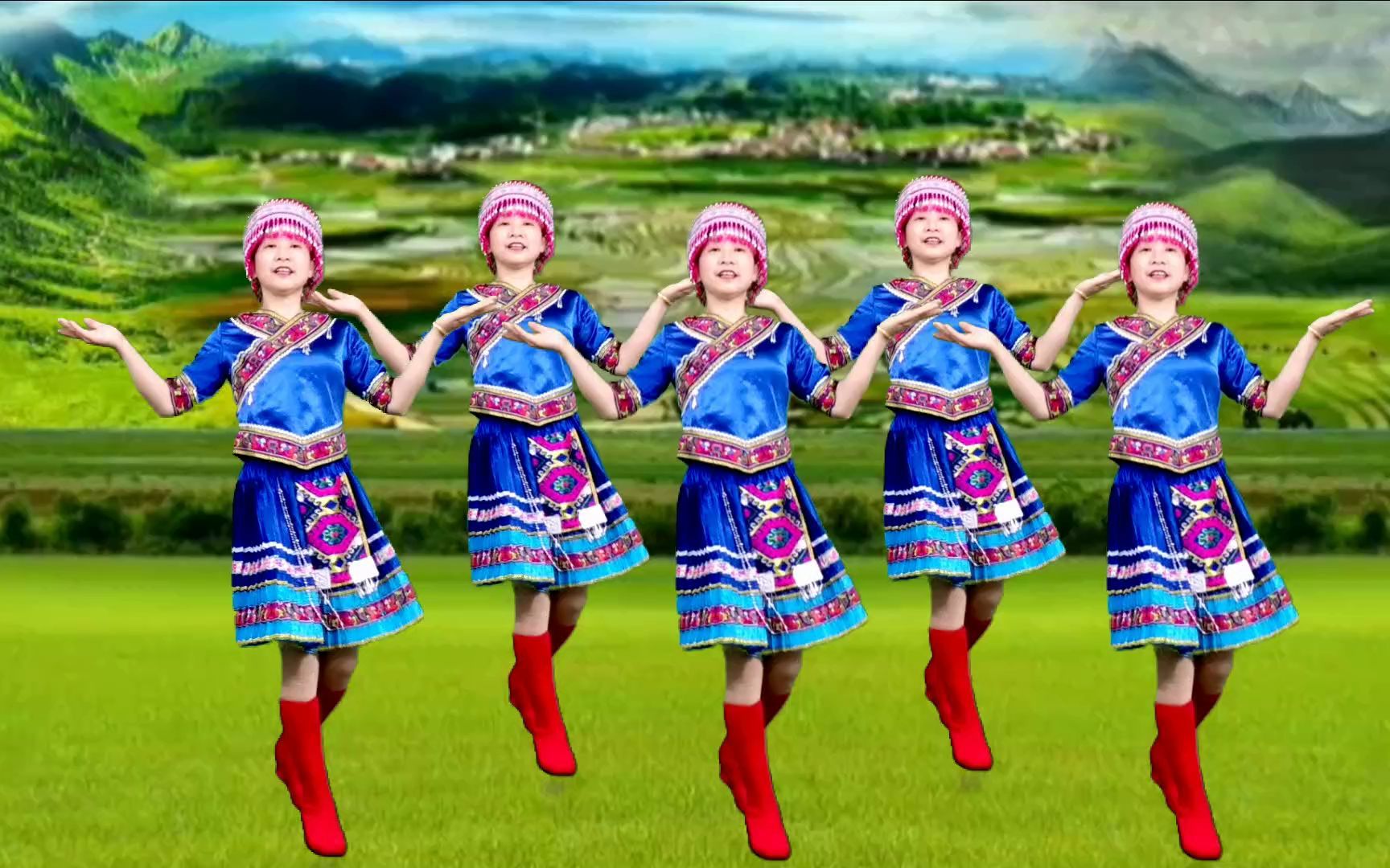 云南山歌广场舞花心婆娘爱帅哥歌声飞扬情深意长醉人动听附教学