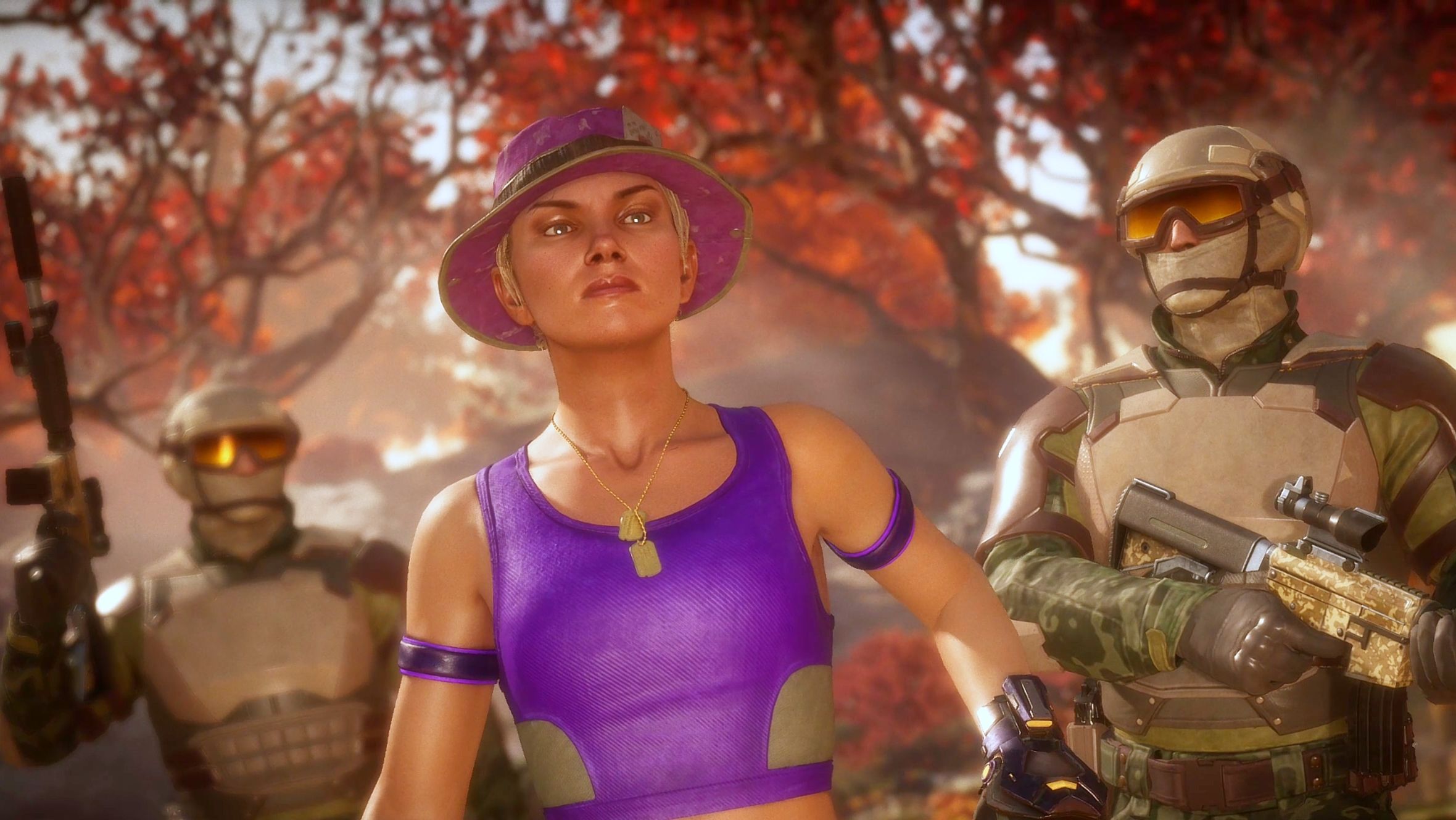 真人快打11 玩家精彩的对局 索尼娅对战小丑