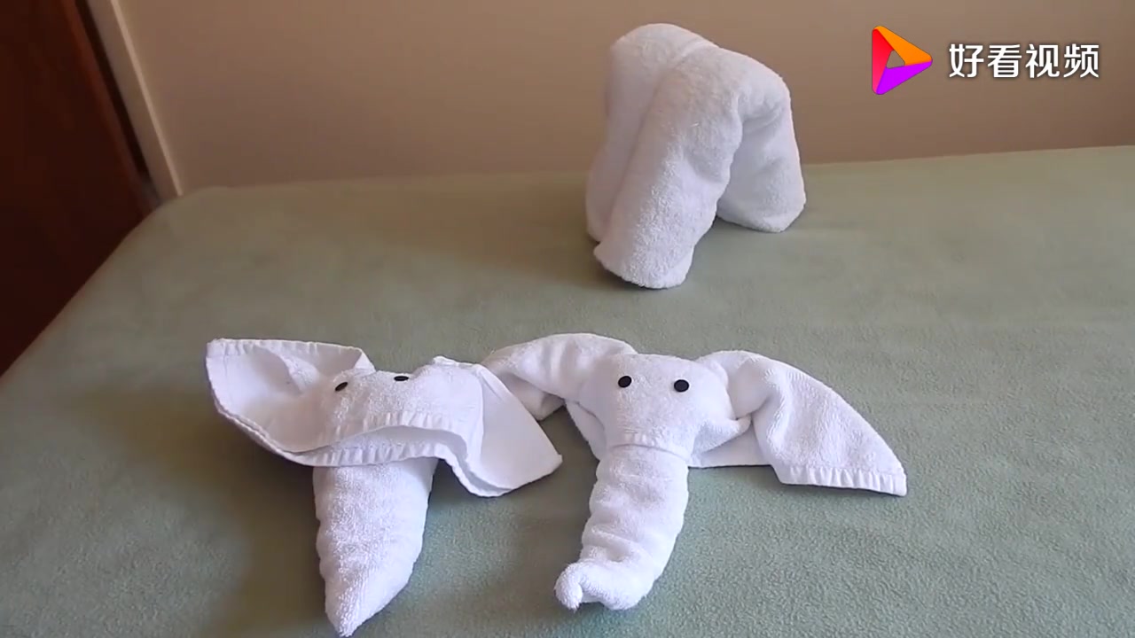 毛巾大象叠法图片