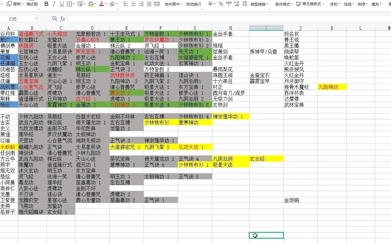 [图]侠客风云传前传规划分享（新修版）