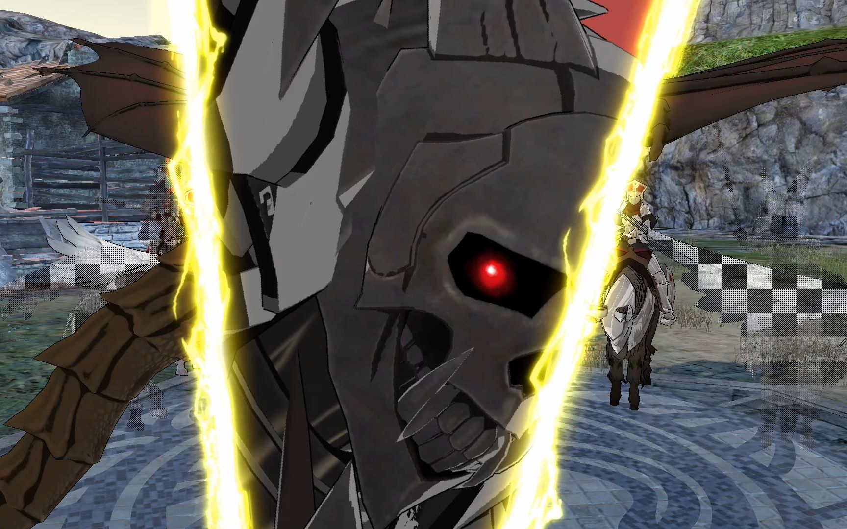 《火焰纹章风花雪月》全中文实况解说04,死神骑士一刀斩,你baba还是你