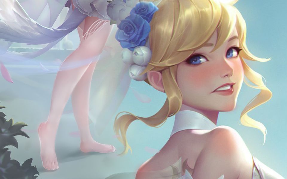 【英雄联盟】当拉克丝の穿上了白丝!这谁能不爱啊