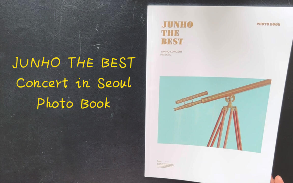 JUNHO THE BEST Concert in Seoul Photo Book_哔哩哔哩_bilibili