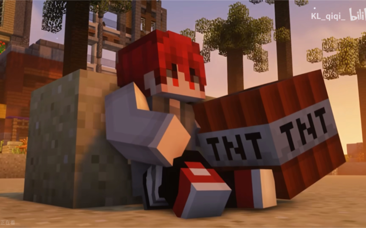 『直播切片』『kl_qiqi』一些空岛战争skywars