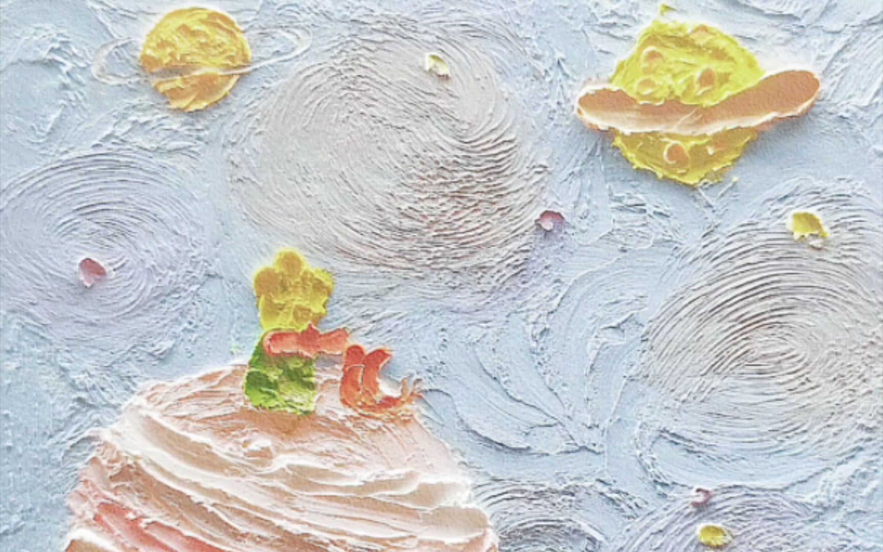 【油画棒画】1-小王子