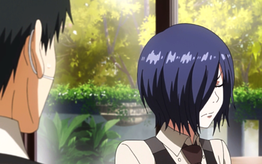 店长让董香带着金木去做面具,董香非常不情愿,但还是答应了