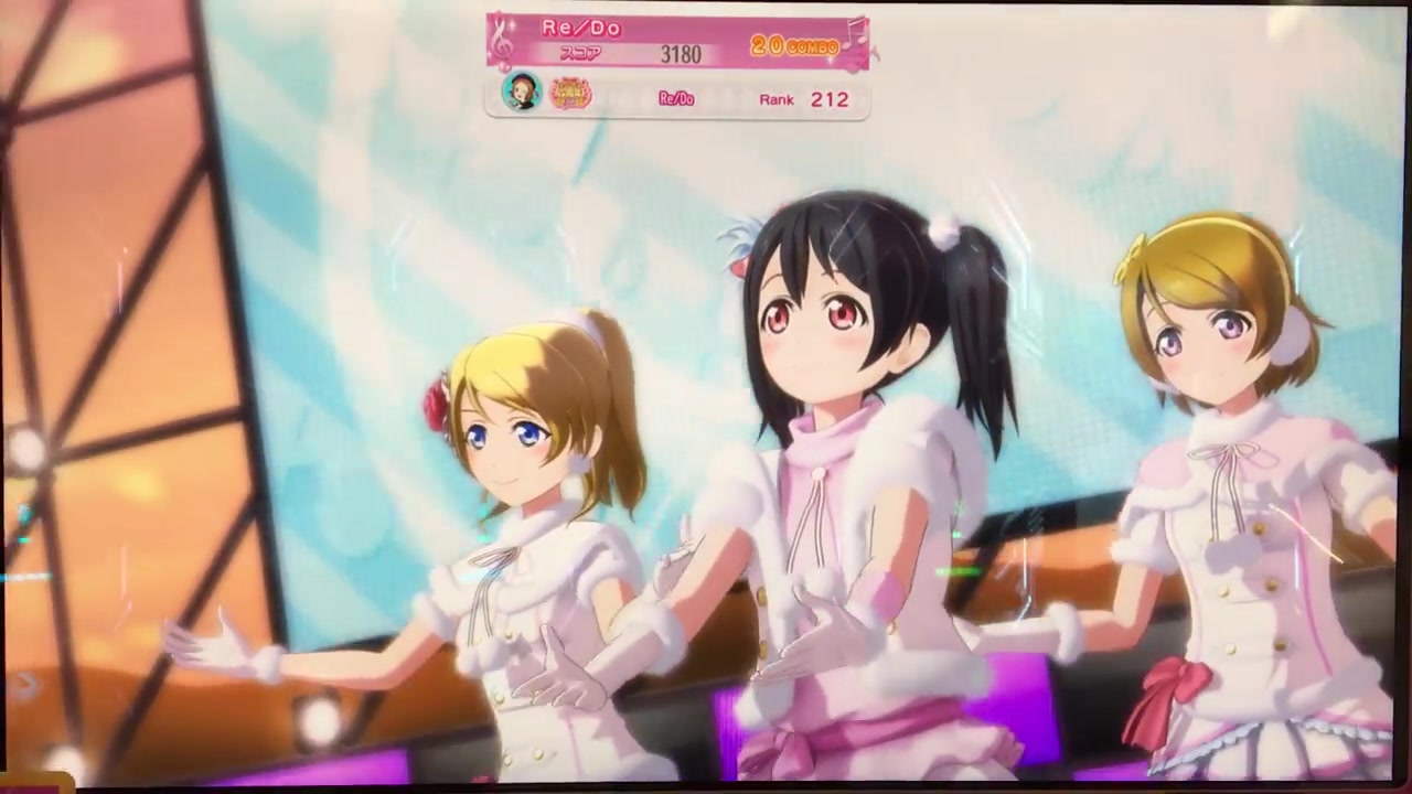 【lovelive街機】【hd】snow halation【sifac】【按鍵環境音 反光】