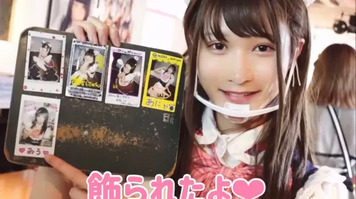 日本女装子体验女仆咖啡厅工作