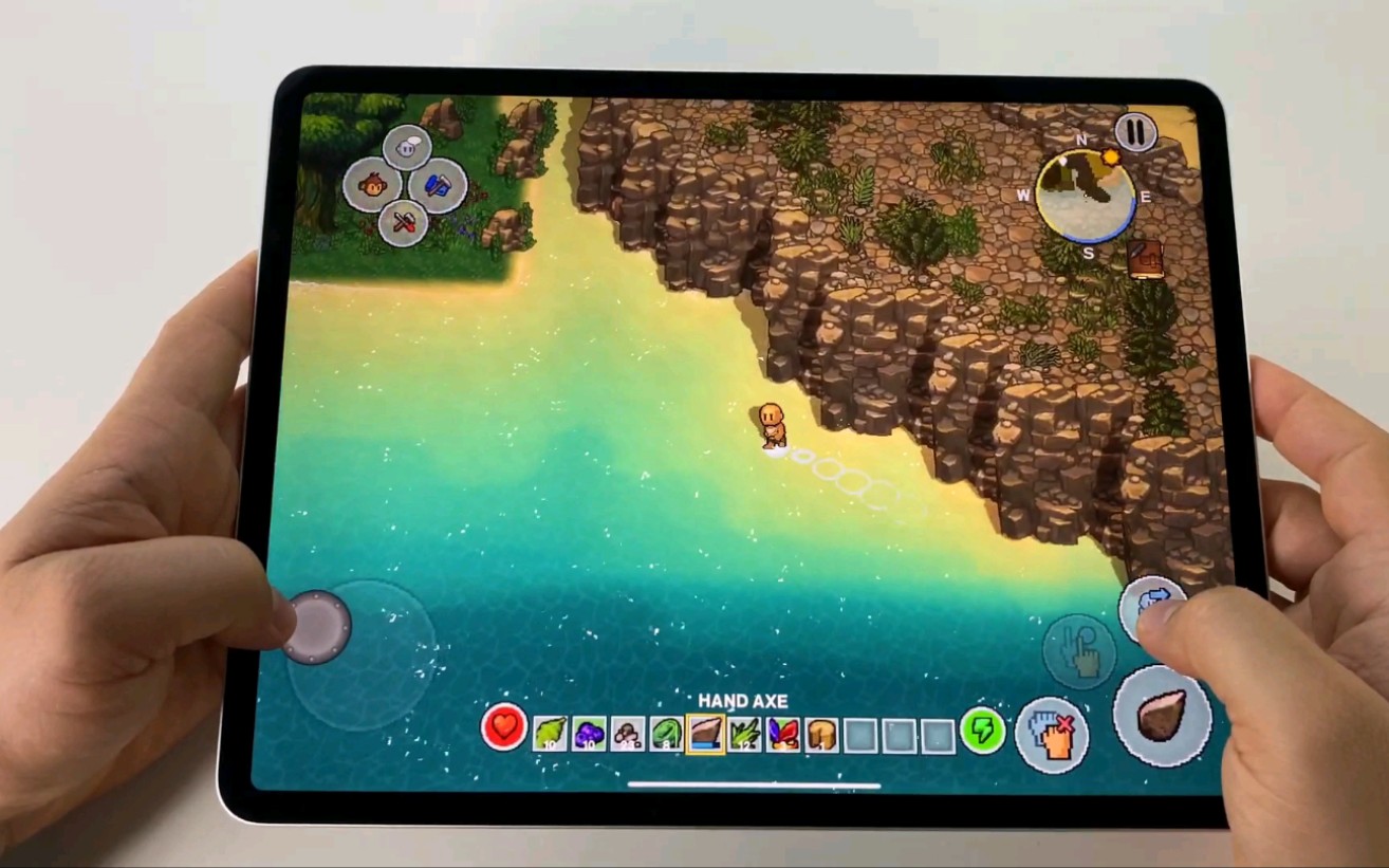 [图]12.9寸iPadPro 2020试玩『岛屿生存者』apple arcade