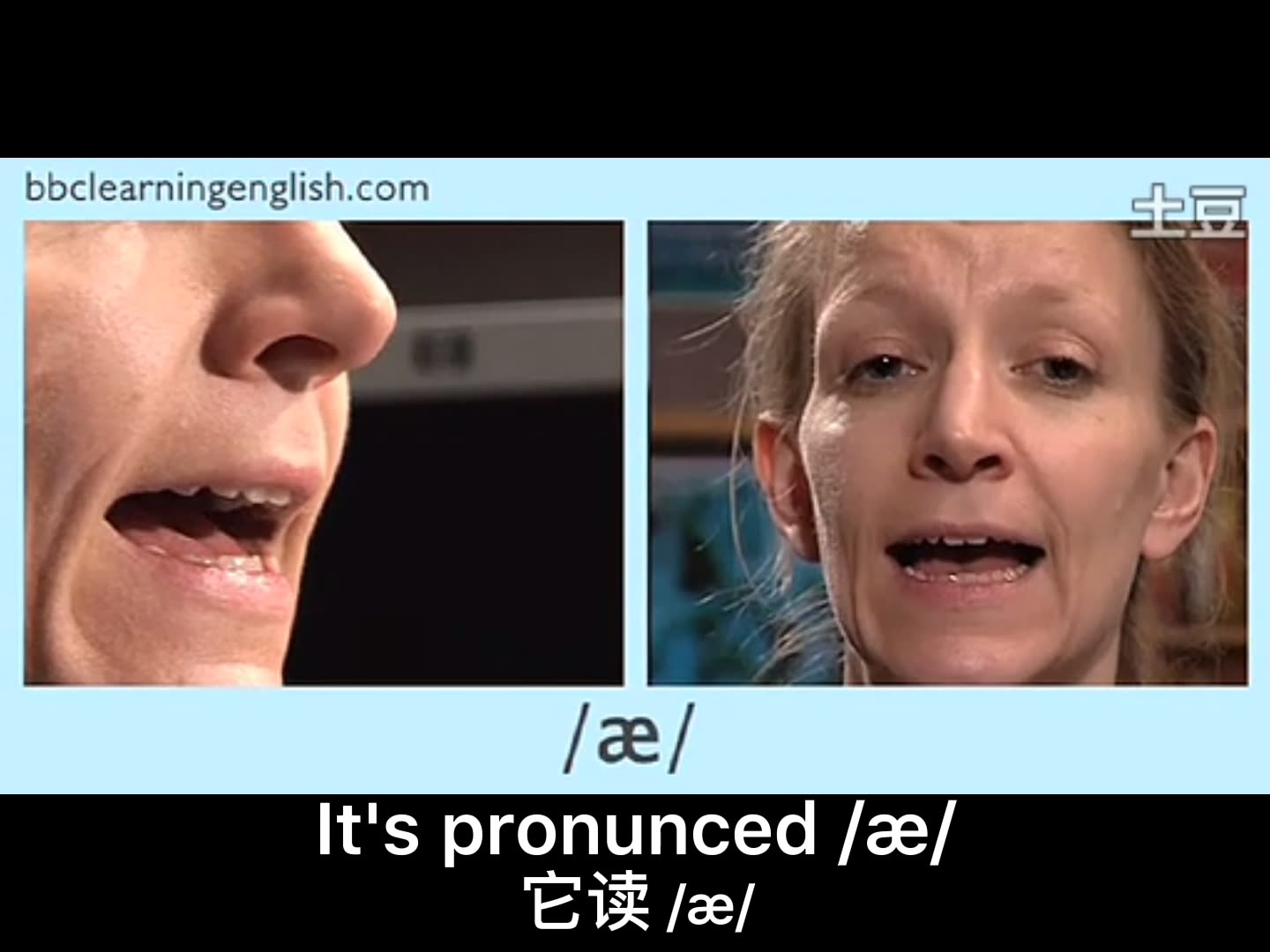 中英高清第12课短元音03bbc英式英语音标发音教程