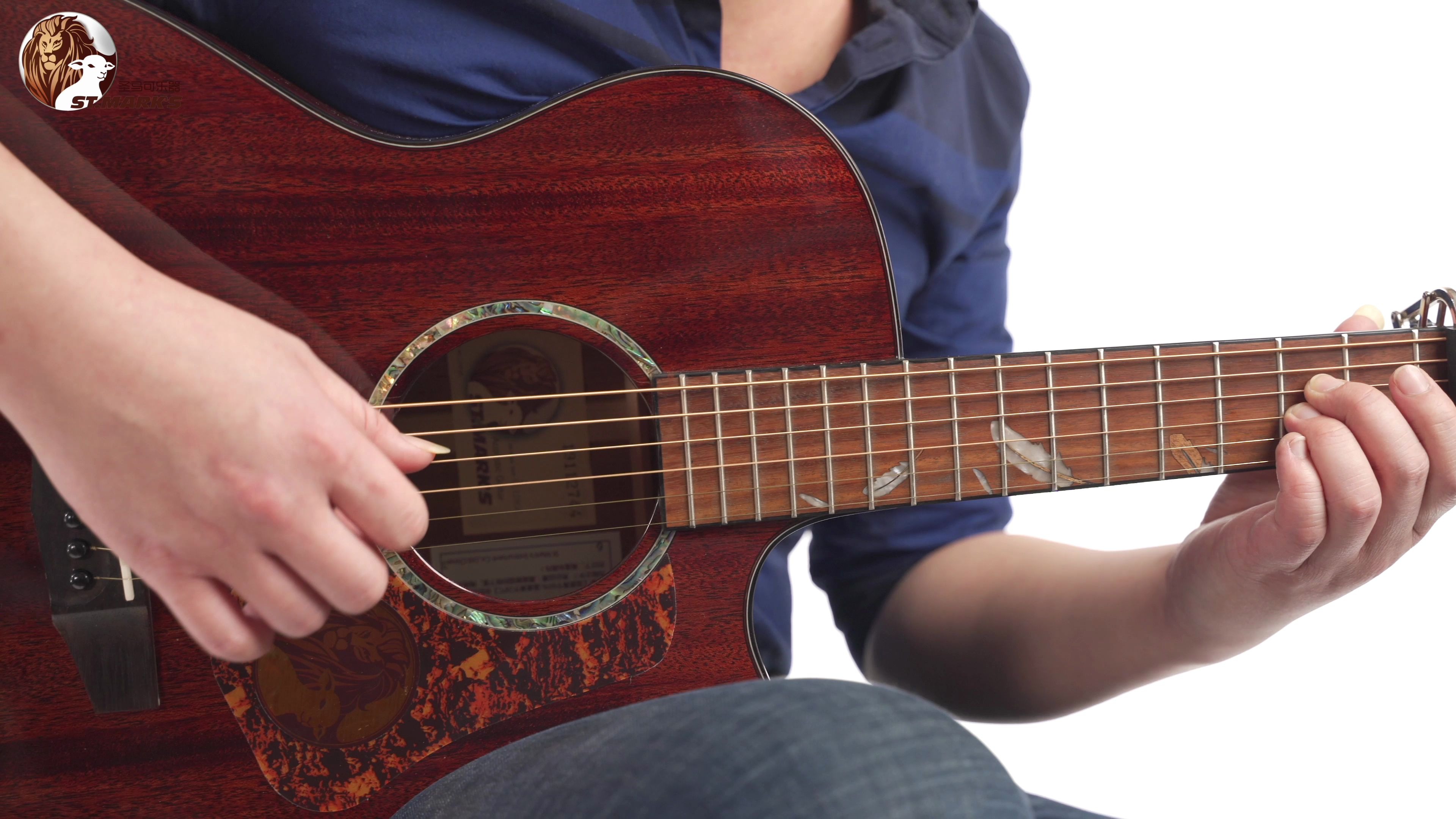 《小幸运》圣马可吉他.cl128c吉他.指弹吉他.1980元