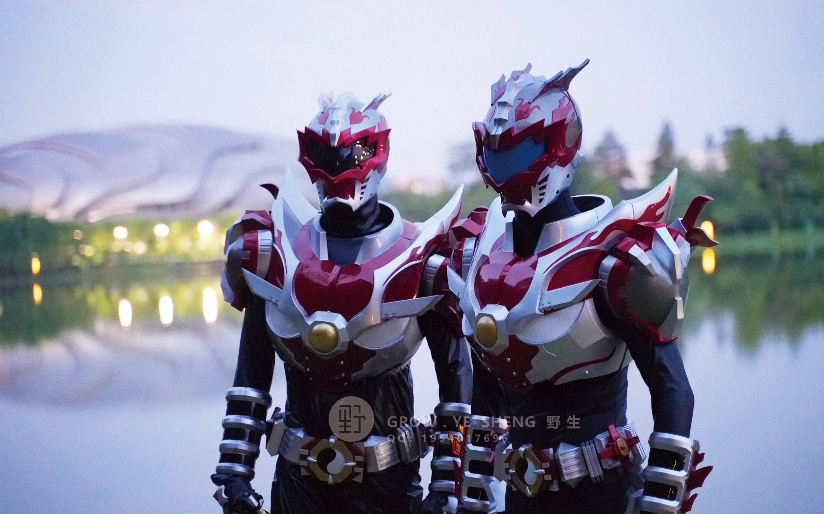 铠甲勇士双龙对决拍摄花絮