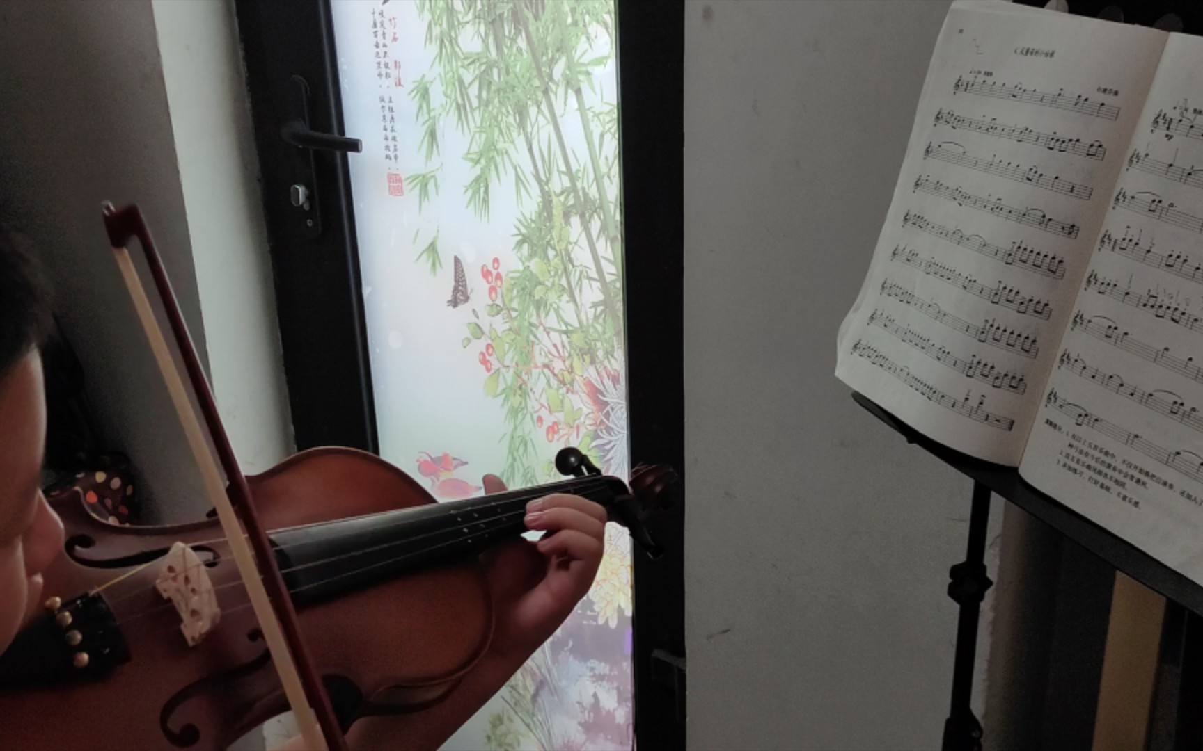 月儿弯弯像只船小提琴独奏