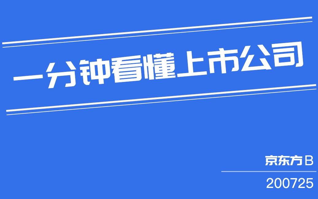 京东方B(200725)哔哩哔哩bilibili