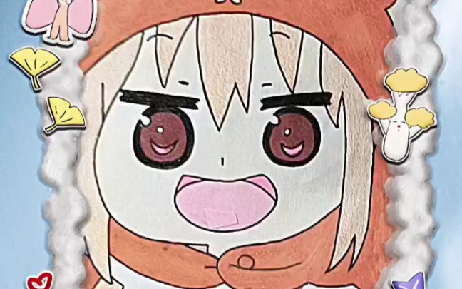 动漫手绘作品集:干物妹小埋