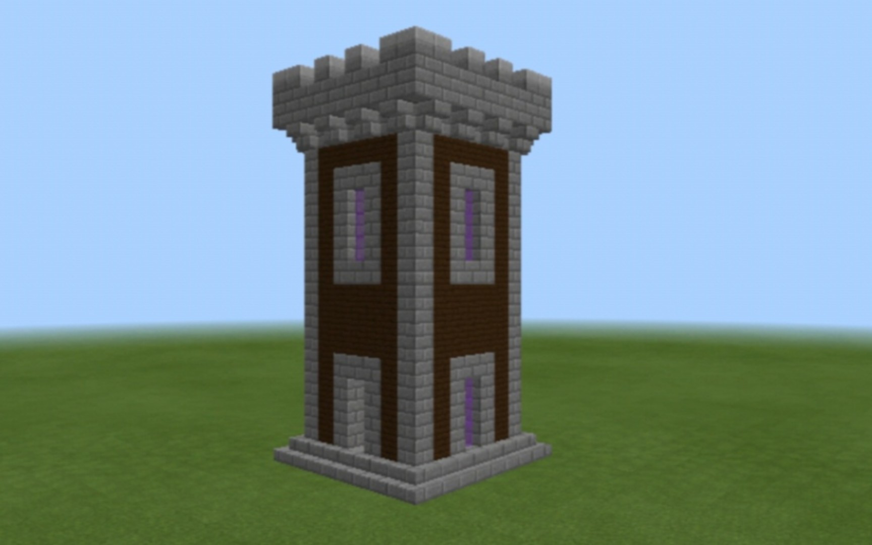 《我的世界》——尝试建造哨塔