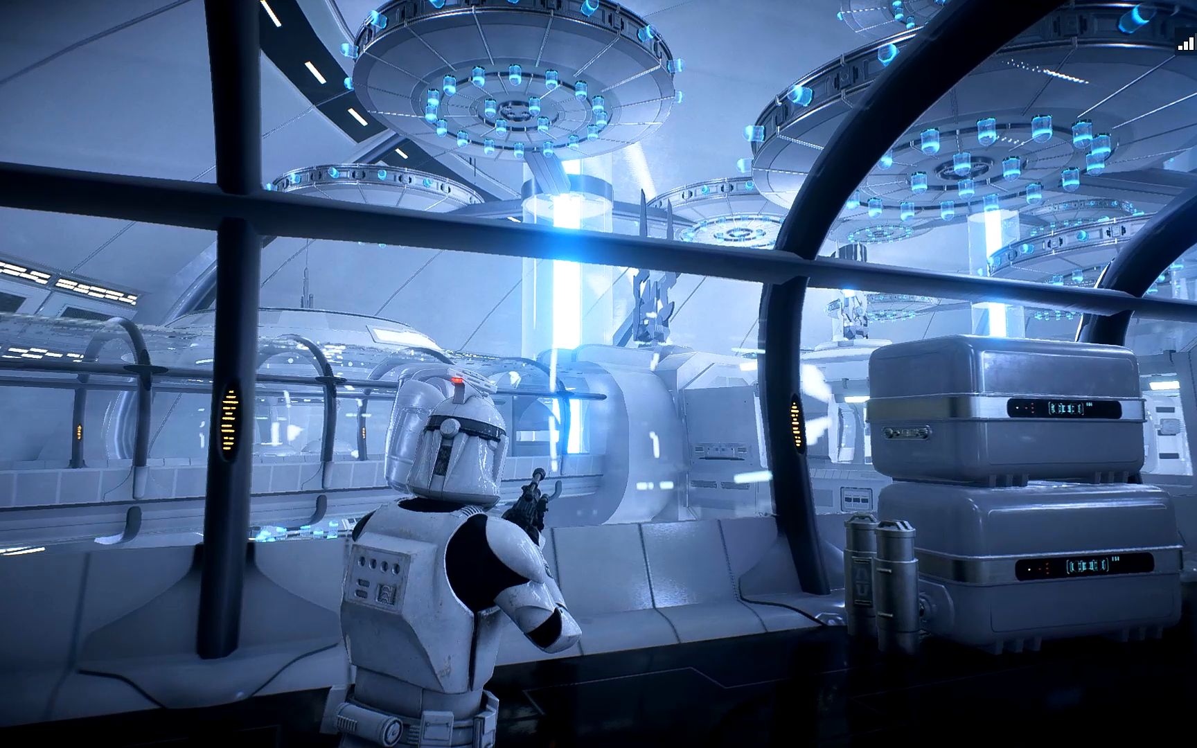 《星战2》这个有着"光线追踪"级别的游戏场景