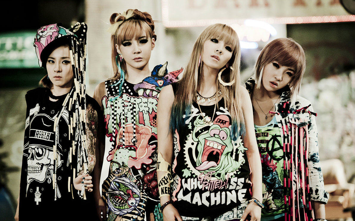 2ne1ugly打歌现场合集