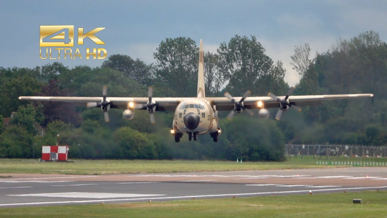 摩洛哥空军c-130h cn-aog|riat 2024|4k