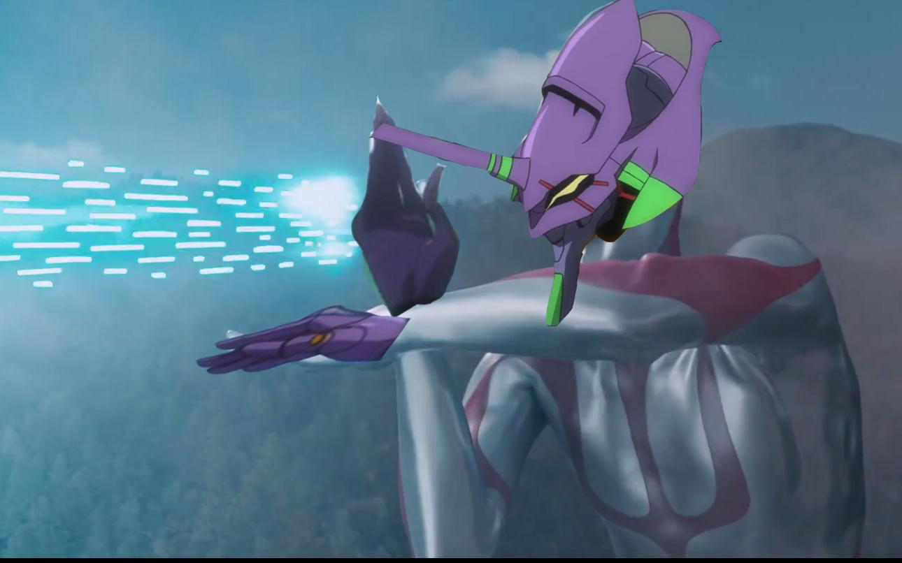 如果用新世纪福音战士【新74eva】的方式,来打开【新74奥特曼】会