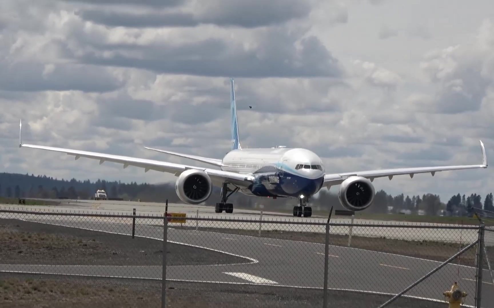 【波音777x】两次起降 感受ge9x的咆哮吧!