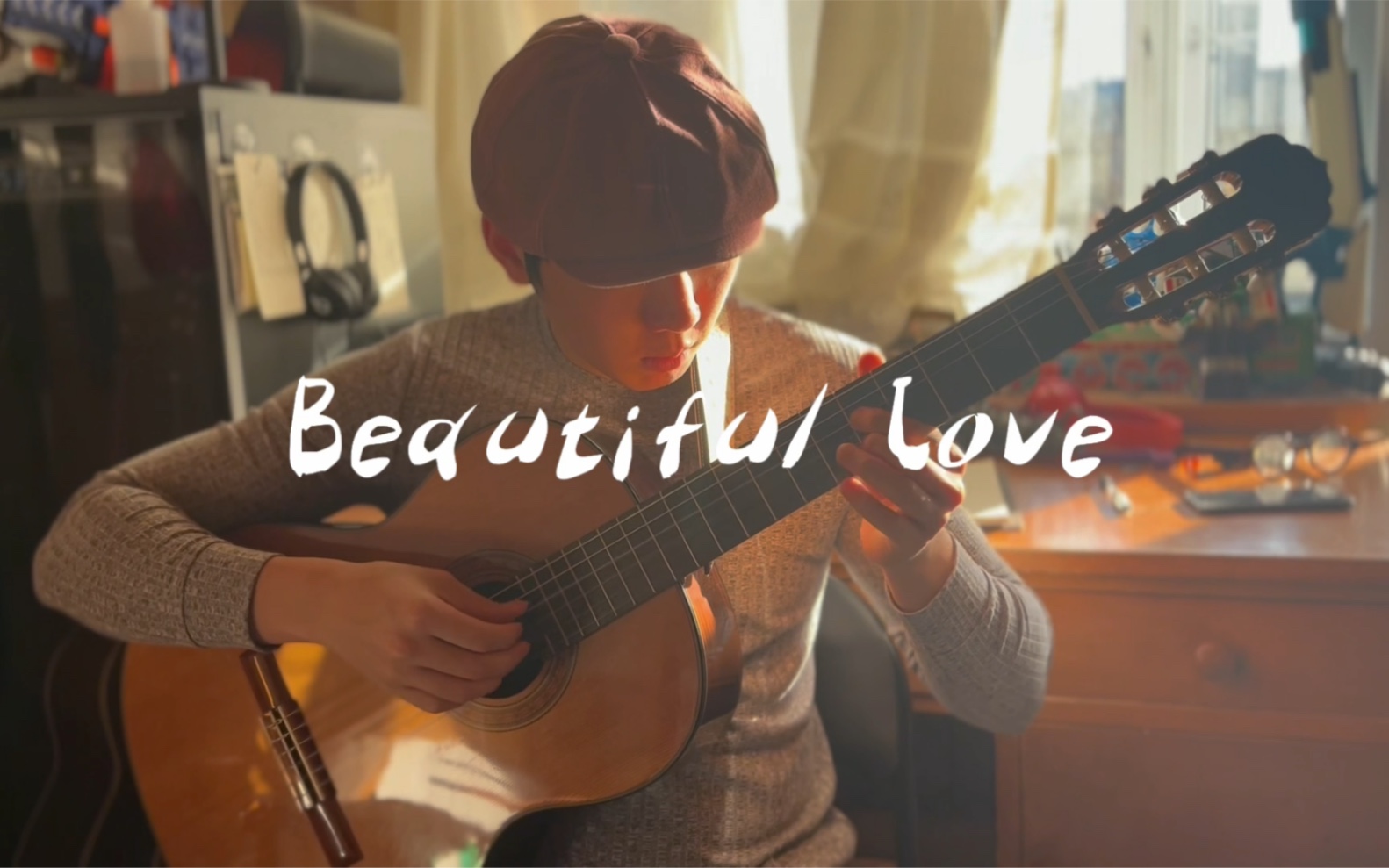 [图]《Beautiful Love》chord melody