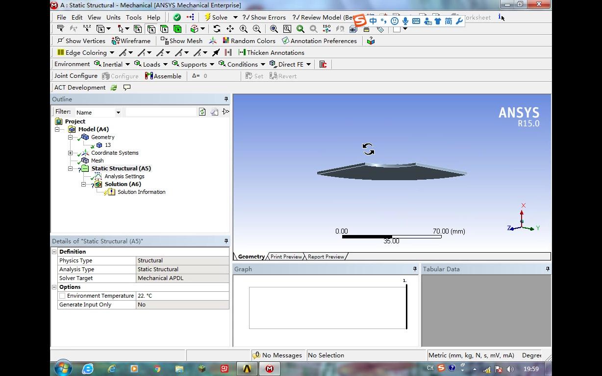 [图]ANSYS workbench非线性分析