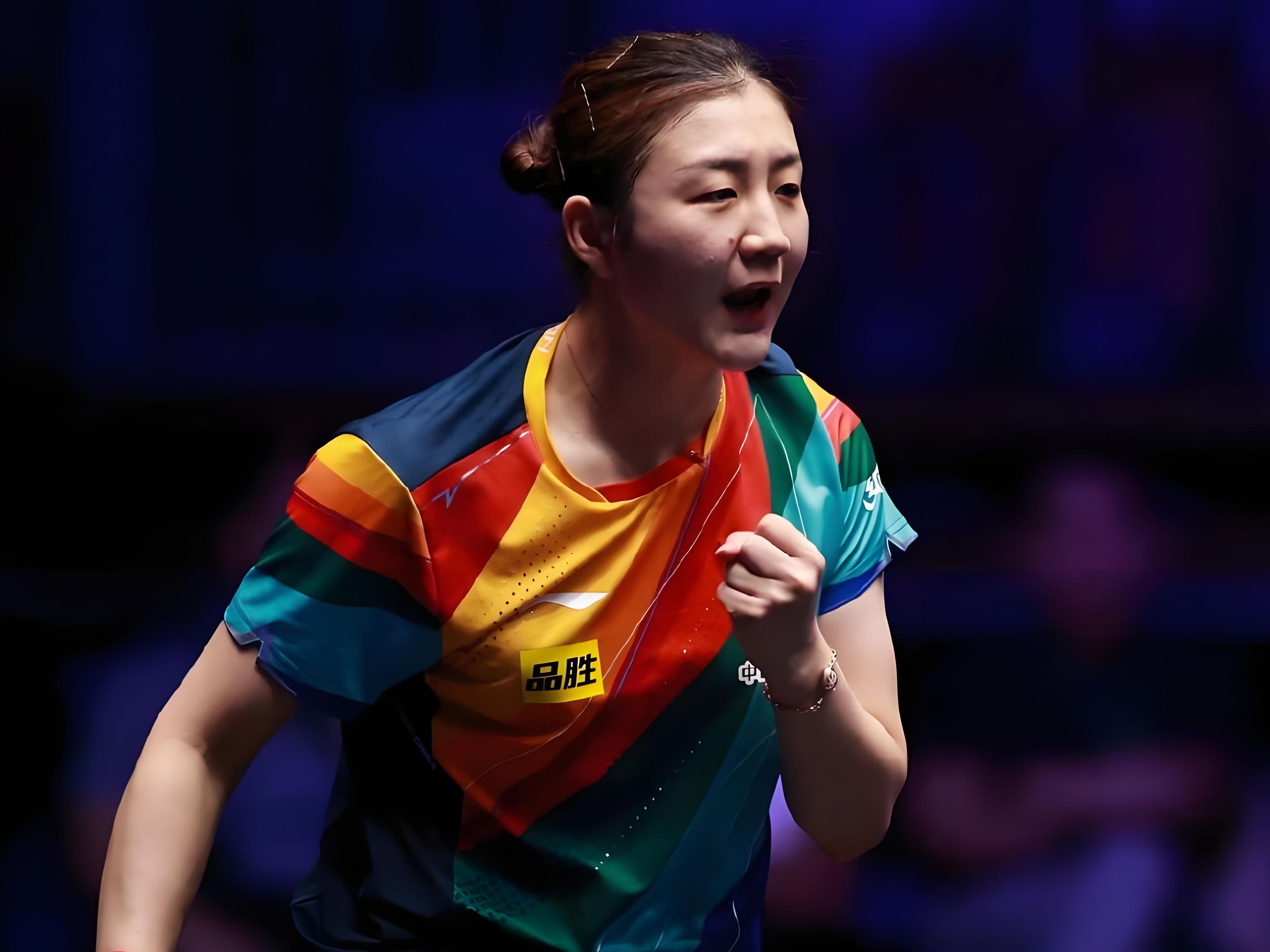 威海女乒 世界杯陈 梦对韩莹相关图片1