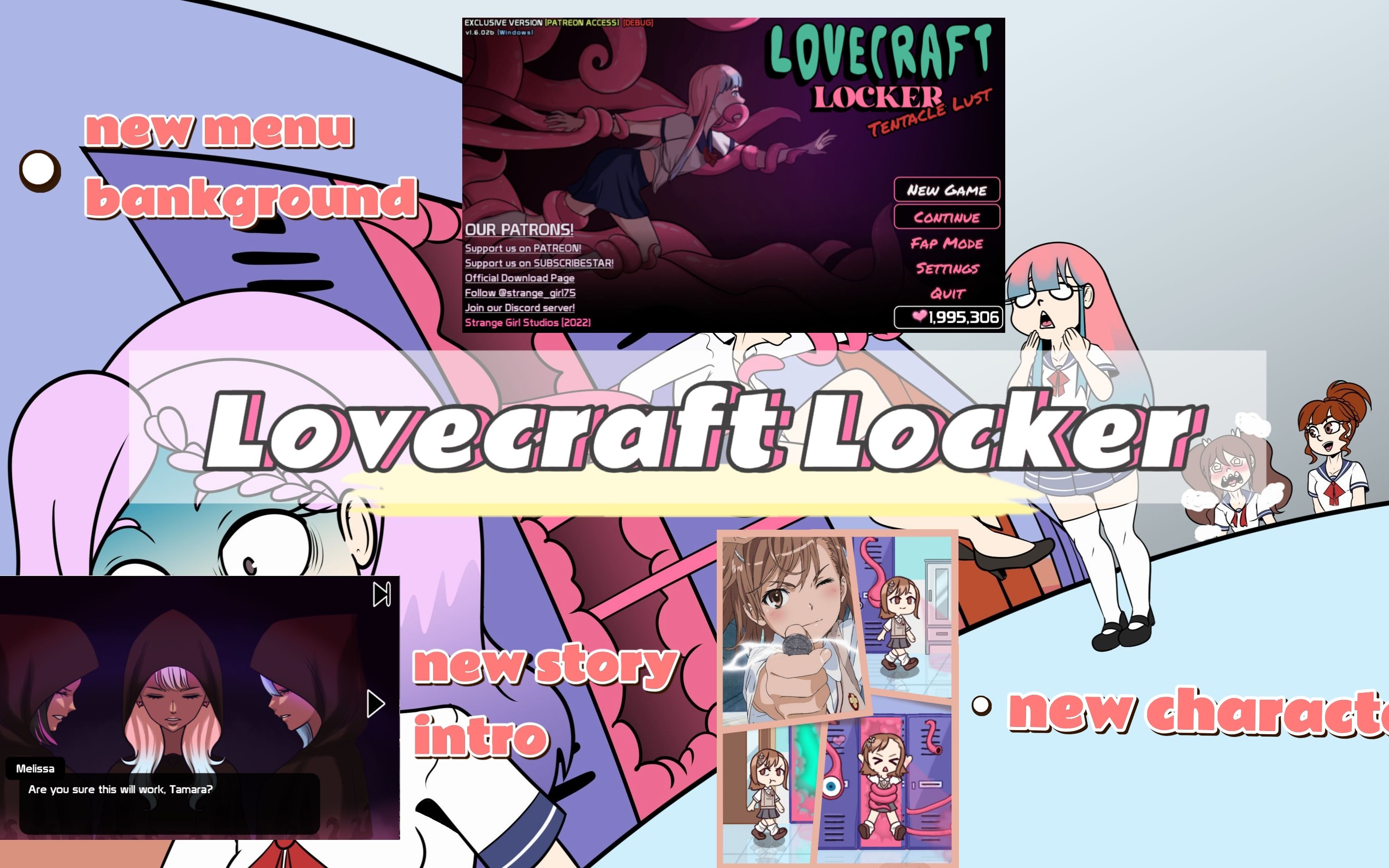 [图]新IU背景！新故事介绍！新限定角色！｜Lovecraft Locker Update!