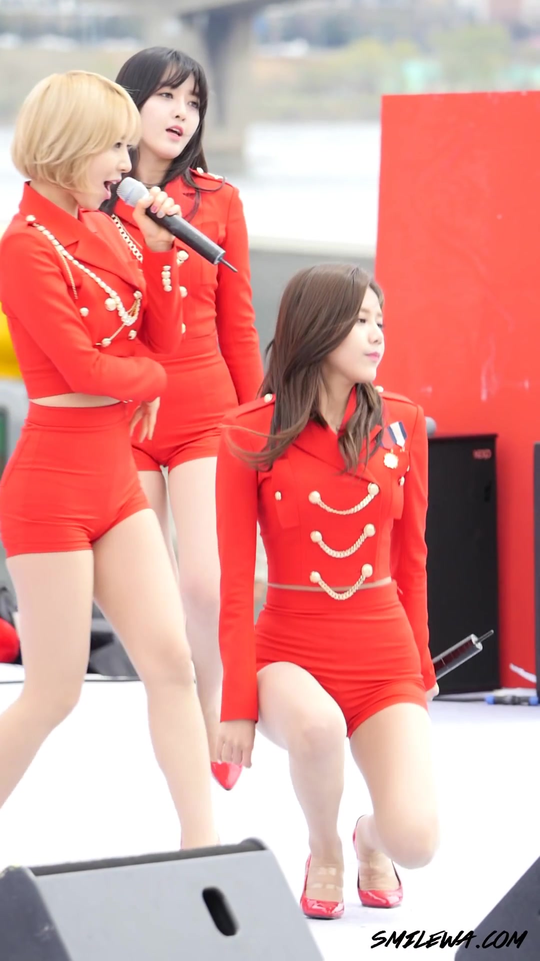 【aoa】猫步轻盈【 like a cat】【150404】申惠晶侧身直拍_哔哩哔哩