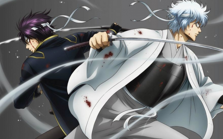 自制银魂银高暗杀篇对战预告伪