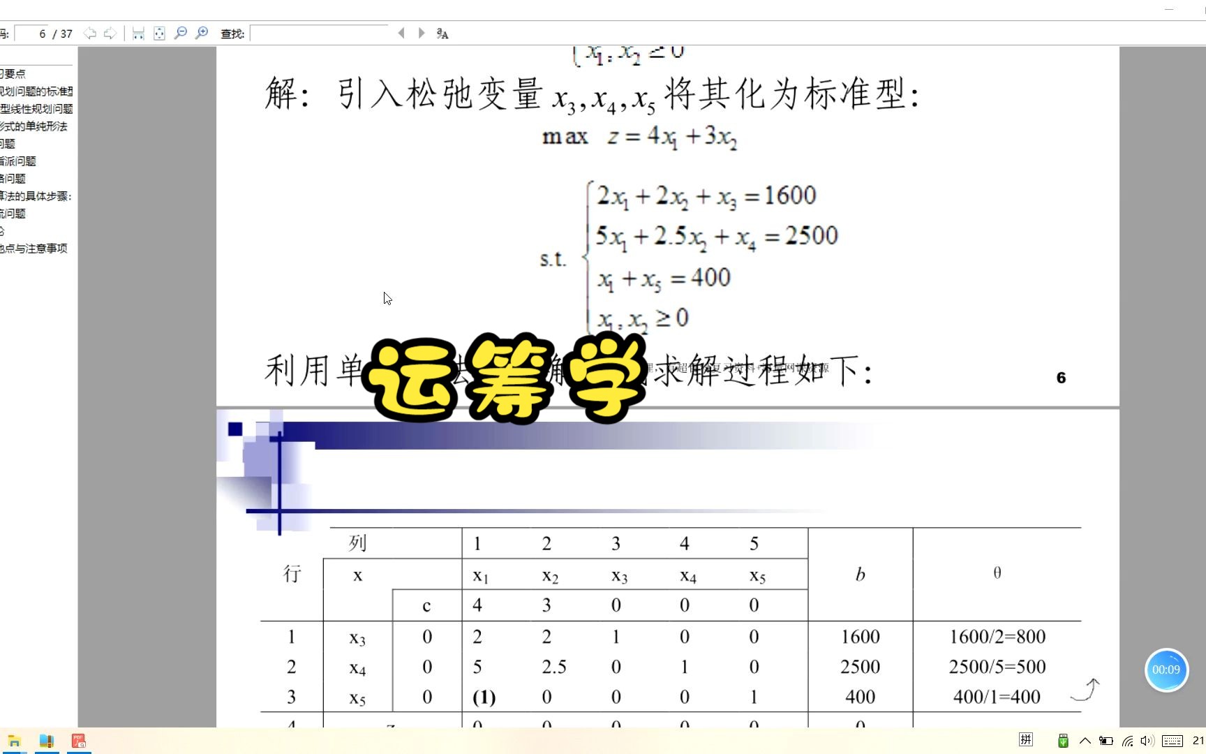 [图]学霸笔记：《运筹学资料》这也太详细了！