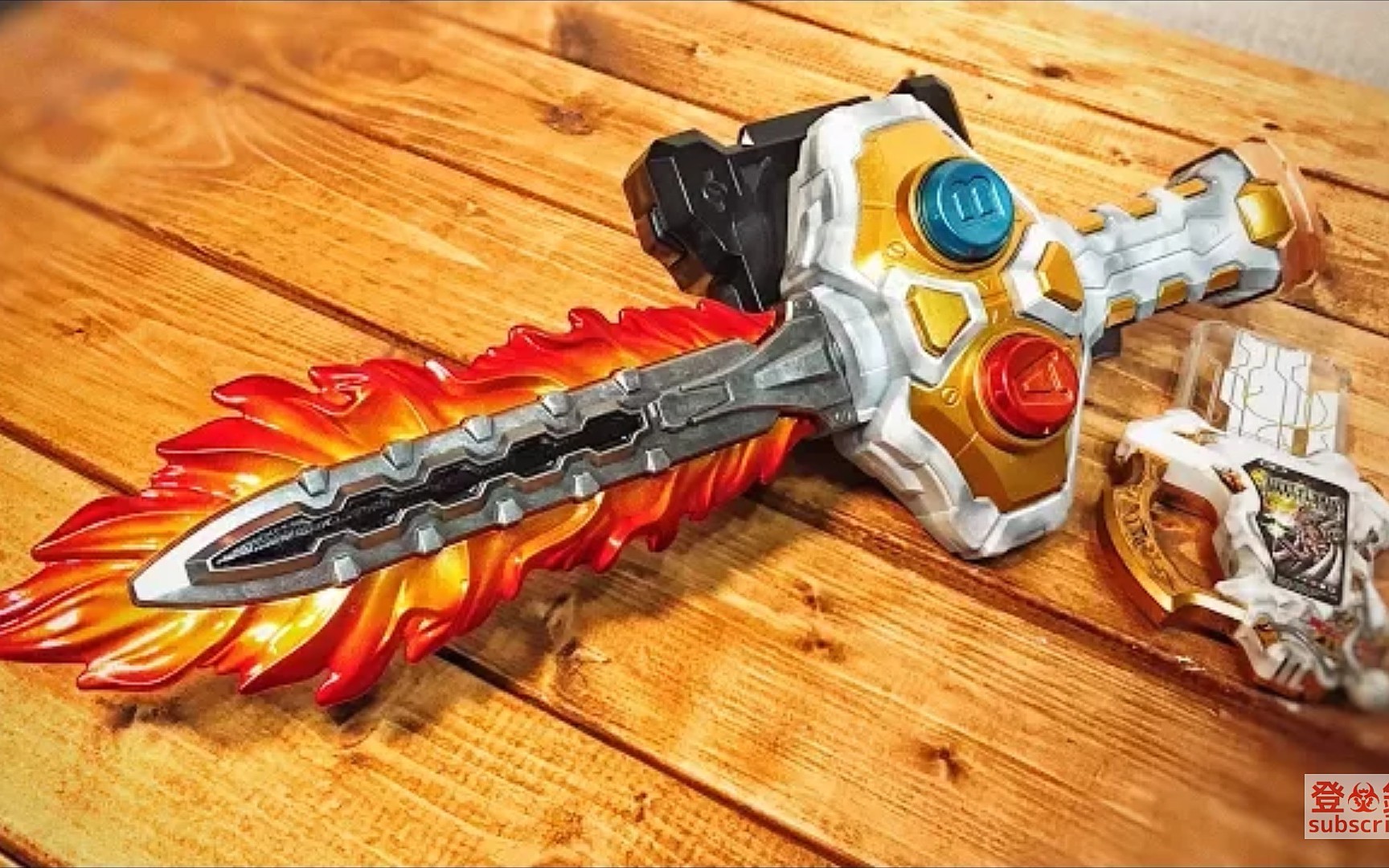 转载rinch圣剑完成假面骑士bravegashacon圣剑重涂装把玩视频