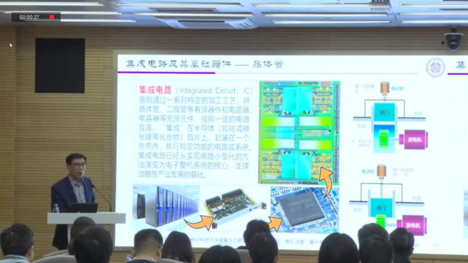 【大咖讲座】清华教授:集成电路,信息产业的拱心石哔哩哔哩bilibili